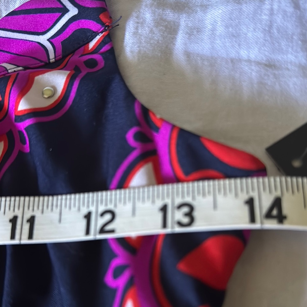 INC International Concepts Boho Pink Halter Sundress Maxi Sleeveless Size S - Picture 11 of 12